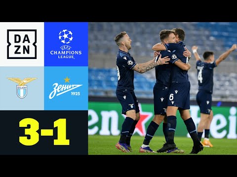 Doppelter Immobile mit Traumtor zum Einstieg: Lazio Rom - Zenit 3:1 | UEFA Champions League | DAZN