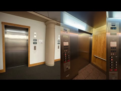 EPIC Montgomery Series 90v Traction elevators @ Grainger Engineering Library - UIUC - Urbana, IL