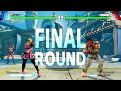 STREET FIGHTER V:Ryu(Lanryu513) vs Karin(Excelancer)