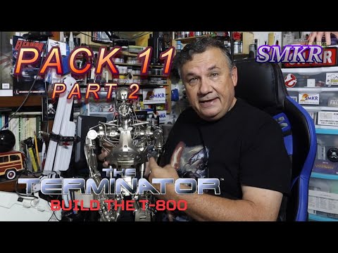 Agora Models Build the T-800 Terminator Pack 11 Part 2, Stages 106 - 110