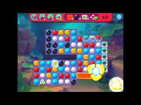 Fishdom Hard level 8085 no boosters フィッシュダム ハード [Friend's]