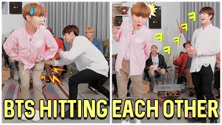BTS Hitting Each other For 10 Minutes (BTS Funny M