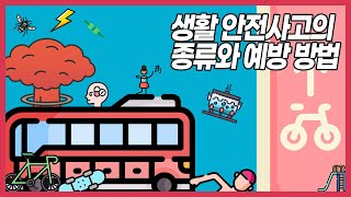 [초등실과]생활 안전사고의 종류와 예방 방법