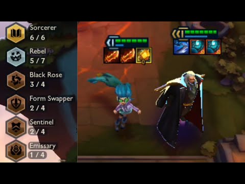 3 star swain hyper carry (200% damage amp)