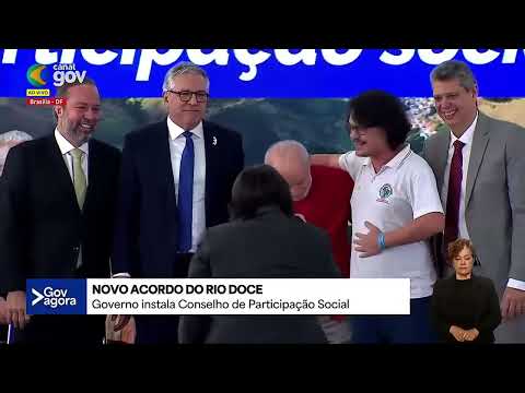 Presidente Lula na Cerimônia Participação Social e Saúde – Mais avanços do Novo Acordo do Rio Doce