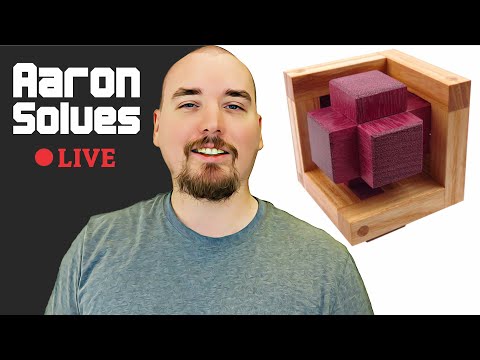 Aaron Solves Live - the wood puzzle Party from Pelikan!