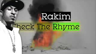 Rakim - Lyrics of Fury (1988) | Check The Rhyme