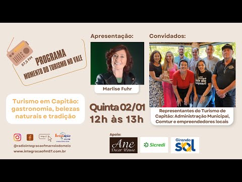 Turismo em Capitão: gastronomia, belezas naturais e tradição