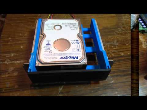 Printed HDD Caddy 1x2.5 or 3.5 to 5.25