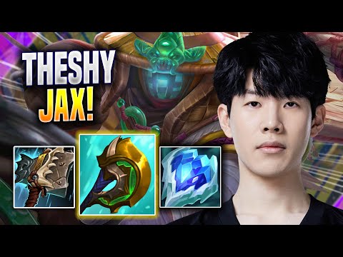 THESHY IS SO GOOD WITH JAX! - WBG TheShy Plays Jax TOP vs Gwen! | Season 2022
