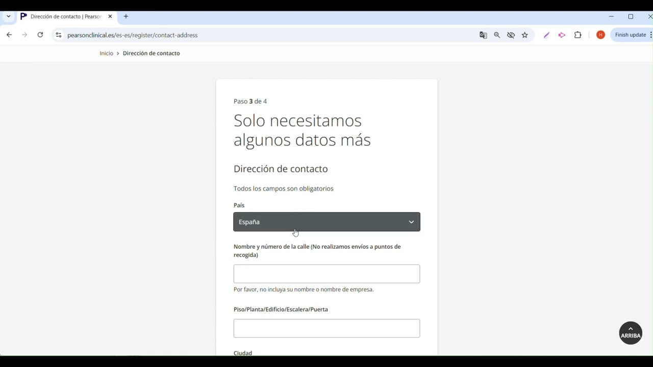 1. Crear nueva cuenta personal
