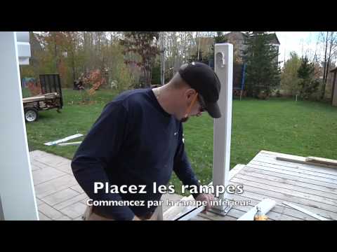 comment installer rampe d'aluminium