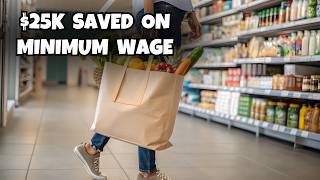 She Saved $25K on a Grocery Store Salary (Here’s How)