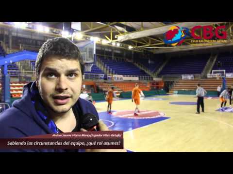 Antoni Vicens jugador del Viten Getafe - CB Getafe