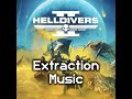 Extraction Theme | Full High Quality Extraction and Mission Complete Music | Helldivers 2 OST