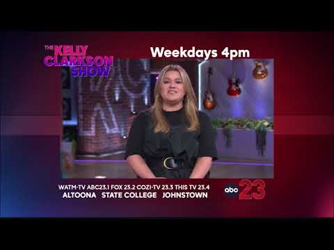 ABC 23/WATM-TV (Altoona, PA, USA) - September 2022 ID with The Kelly Clarkson Show