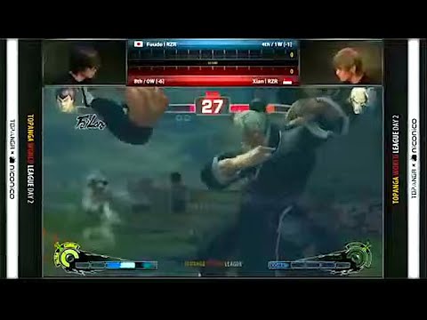 Fuudo (Fei Long) vs Xian (Gen) - SSF4 AE2012