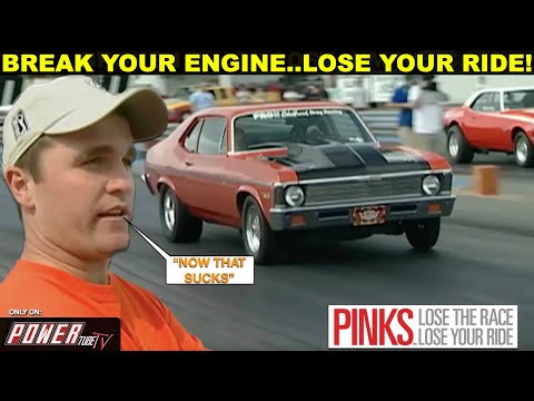 PINKS- Lose The Race ...Lose Your Ride! - BROKEN RINGS COST HIM HIS RIDE!- S1E5
