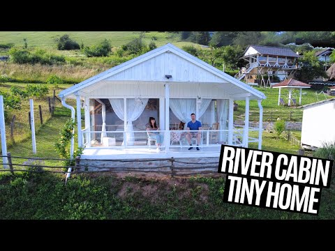 WE STAYED IN A TINY RIVER CABIN IN ROMANIA (it surprised us)