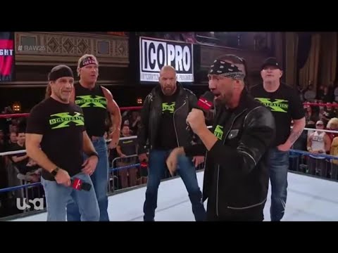 The New Outlaws, X-Pac & Razor Ramon RETURN Entrance - RAW 25 | Jan 22. 2018 (HD