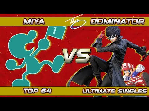 Cirque 3 Top 64 - Miya (Mr. Game & Watch) Vs. Dominator (Joker, Mario) Smash Ultimate - SSBU