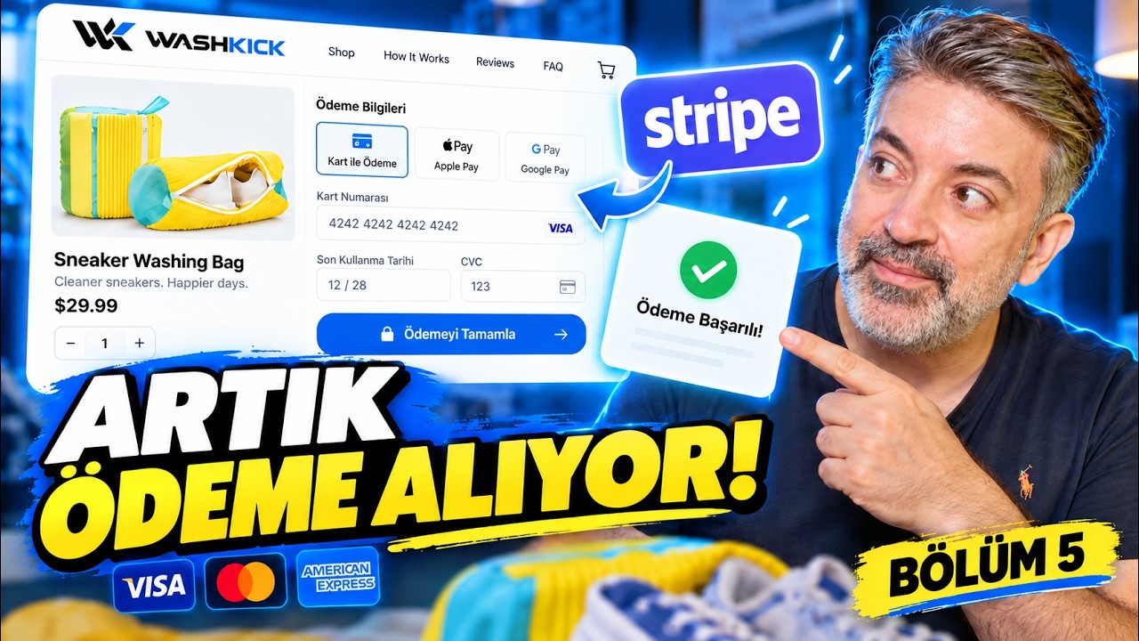 Yapay Zekâyla Kurduğum E-Ticaret Sitesine Ödeme Sistemi Ekledim! | Bölüm 5