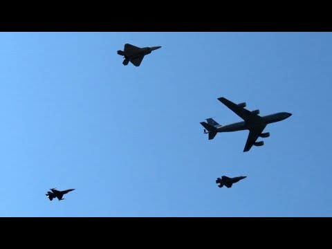 2021 Arctic Lightning Airshow - Joint Forces Demonstration