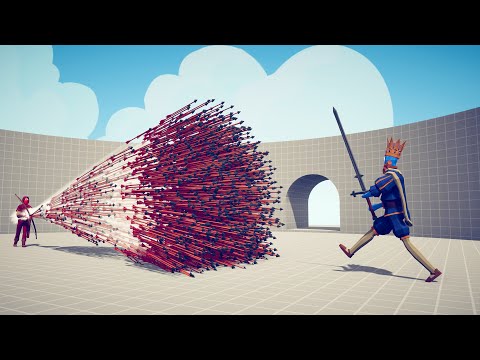 ARCHER GOD vs EVERY BOSS UNIT - Totally Accurate Battle Simulator TABS