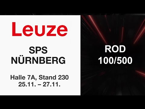 Produkthighlight ROD 100/500 – Messende und schaltende Laserscanner – Messe SPS Nürnberg