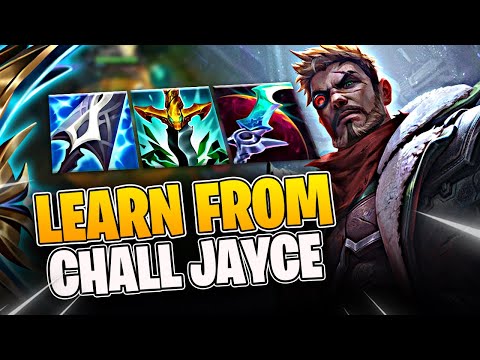 Jayce Mid Perfectly Educiational From a challenger player