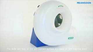 Quạt hút hóa chất phòng thí nghiệm 0 18kW