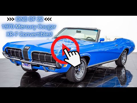 For Sale 1970 Mercury Cougar