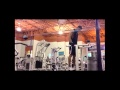 Hand Stand in the gym. Motivation for workout ...