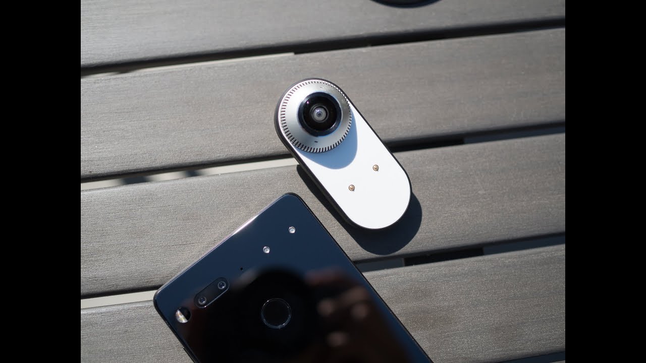 Essential Phone 360 camera video test - YouTube