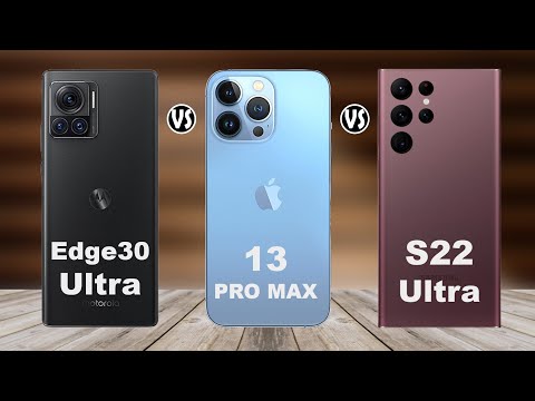 Motorola Edge 30 Ultra Vs Samsung Galaxy S22 Ultra Vs iPhone 13 Pro Max [ 200 MP Camera 📷 ]