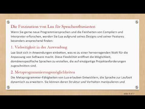 Die Welt von Lua entdecken: Ein verborgenes Juwel unter den Programmiersprachen