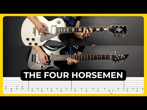 The Four Horsemen - Metallica | Tabs | Guitar Lesson | Cover | Tutorial | Solo | All Guitar Parts