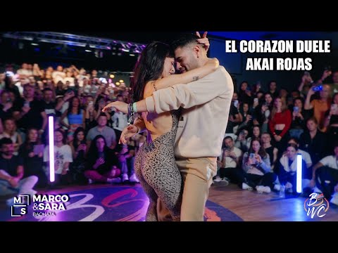 Akai Rojas  - El Corazón Duele Marco y Sara   BACHATA SENSUAL WORLD CONGRESS 2025