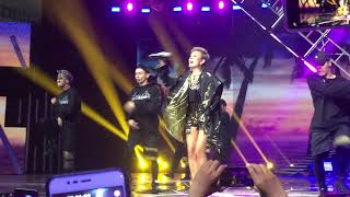 AGNEZ MO - Overdose ft. Chris Brown [SOLO] ( Live On #HUTSCTV28 ) - FANCAM