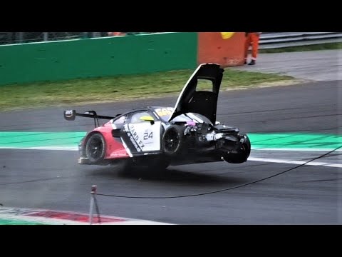 BIG CRASHES & MISTAKES | GT World Challenge 2023 Monza