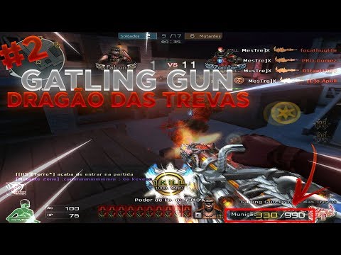 CF AL Héroi x Vilarejo Gatling Gun Dragão Das Trevas 330/990 balas - Modo Mutante