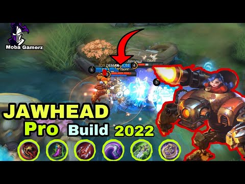 JAWHEAD Pro Build 2022  Full 100% 💯 Damage 😱😱  With Build and Emblem 😈😈🔥🔥