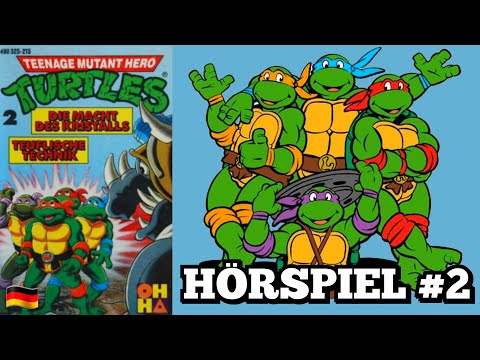 HÖRSPIEL Teenage Mutant Hero Turtles #2 - 1990 OHHA TMNT Kassette - KOMPLETT - HD - bloff.de