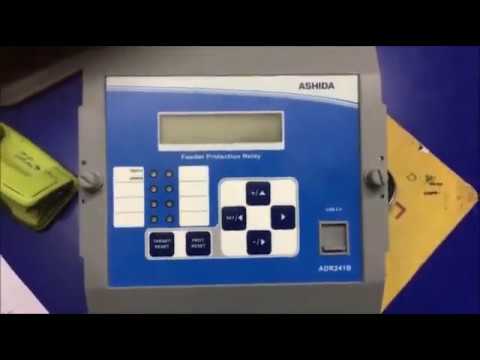 Ashida ADR241 FEEDER PROTECTION RELAY PROGRAMMING