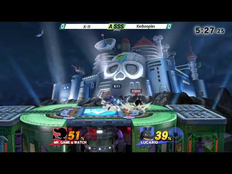 MWS2 - Kerbooples vs K-11 - Smash 4 Bracket