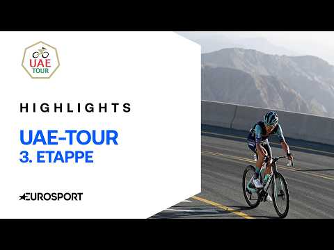 UAE-Tour I 3. Etappe I Highlights deutsch I Radsport