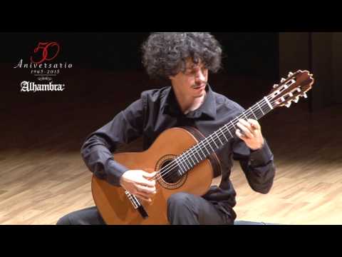 50th Anniversary (2015) | Alí Arango - Gran Jota de Francisco Tárrega | Alhambra Guitarras