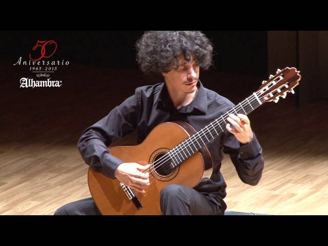 'Gran Jota' de Francisco T&aacute;rrega. Al&iacute; Arango, guitarra
