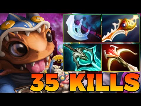 35 Kills SnapFire Solo Match Win !! SnapFire Dota 2 Carry Mid Meta 7.39 Pro Gameplay Guide Build