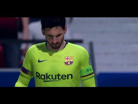 FIFA 19 Barcelona Career Mode episode 14 Champions League Final Against Manchester United
